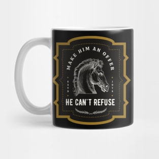 Godfather horse head Mug